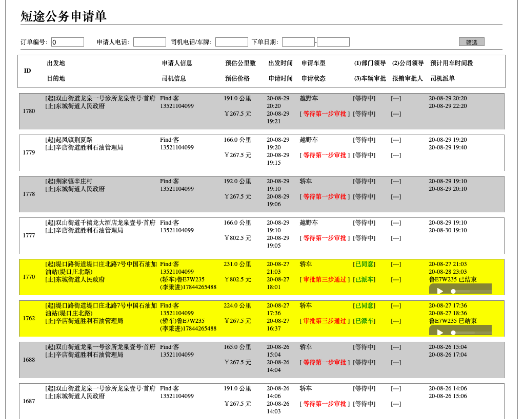 1、(出租車小程序下單打車APP軟件)APP消息推送 個人消息推送： 自己的支付、評價、投訴、申請等的結(jié)果消息推送； 公共消息推送： 廣告、優(yōu)惠、事件、通知等公共信息推送； 訂單語音播報： 新訂單彈屏并語音播報， 系統(tǒng)向司機推送訂單時，司機端以彈屏方式顯示出發(fā)地、目的地、距離司機距離和地圖路徑規(guī)劃的信息，同時語音播報該訂單； 2、 (出租車小程序下單打車APP軟件)循環(huán)播報： 如果司機未聽清該訂單，司機端APP會持續(xù)循環(huán)播報未被搶走或取消的訂單； 聽單頁顯示數(shù)據(jù)： 在線時長， 當天的在線時長；