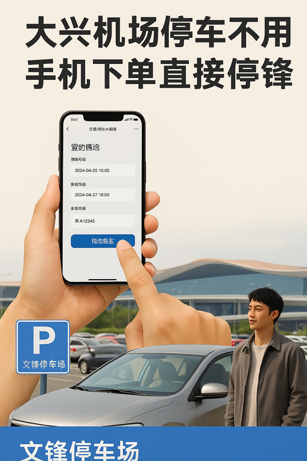 大興機場停車全流程留痕，避免停車糾紛更安心
